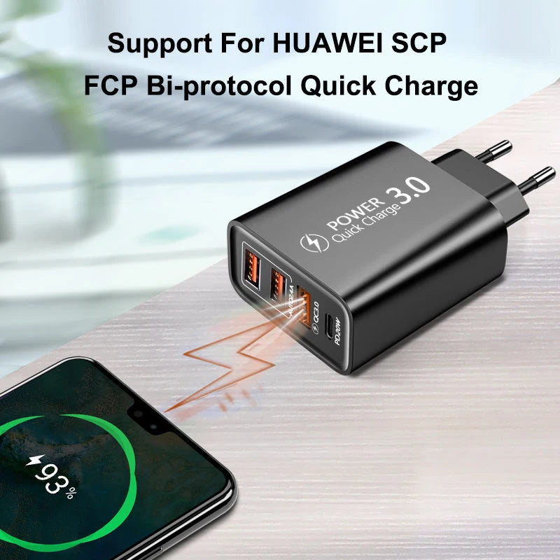 Quick Charge Mobile Phone Charger