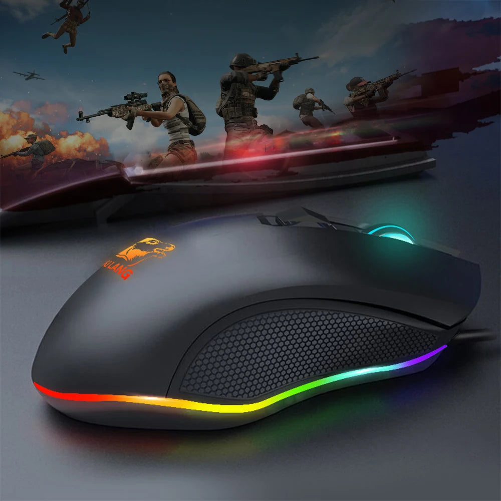 Gaming Mouse Wired  with RGB Backlit