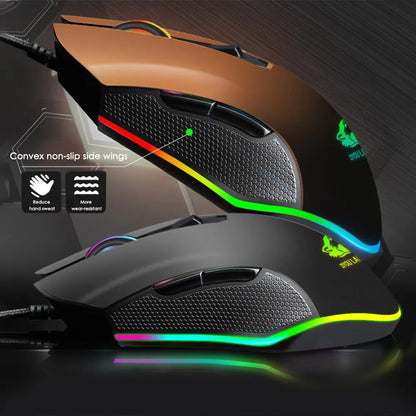 Gaming Mouse Wired  with RGB Backlit